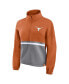 Women's Texas Orange Texas Longhorns Fleece Half-Zip Jacket