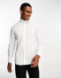 French Connection wing long sleeve smart shirt in white