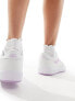 Vans Cruze Too trainers in white and lilac