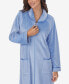 Women's Zip-Front Velour Ballet Robe