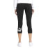 Puma Essentials 34 Logo Leggings Womens Black Athletic Casual 58682801