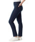 Women's Shape Effect Pull-On Straight-Leg Jeans