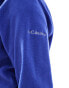 Columbia Glacial IV half zip micro fleece in clematis blue