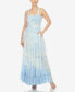 Women's Smocked Ruffle Maxi Dress