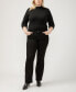 Plus Size Suki Mid Rise Curvy Fit Bootcut Jeans