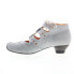 Think! Aida 82256-H18 Womens Gray Leather Lace Up Ankle & Booties Boots 38