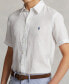 Men's Short-Sleeve Linen Button-Up