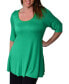 Plus Size Tunic Top