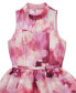 Big Girls Floral-Print Organza Tiered Maxi Dress