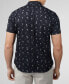 Men's Scattered Print Short Sleeve Shirt