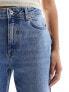 New Look straight leg jean in mid blue wash