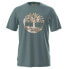 TIMBERLAND Kennebec River Camo Tree Logo short sleeve T-shirt