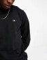 GANT shield logo sweatshirt in black