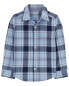 Toddler 2-Piece Plaid Button-Front Shirt & Chino Pants Set 2T