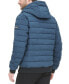 Men's Quilted Hooded Bomber Jacket