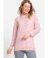 Women's Long Sleeve Mock Neck Pullover