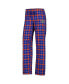 Women's Royal, Orange Florida Gators Arctic T-shirt and Flannel Pants Sleep Set