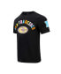 Men's Black San Francisco 49ers Neon Graphic T-shirt