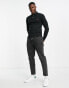 Polo Ralph Lauren slim fit long sleeve polo in black with player logo