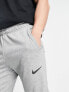 Nike Training Dri-FIT tapered joggers in light grey