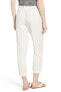 Womens Nordstrom Signature 151660 Linen Blend Tie Waist Pant Whit ivory sz 4