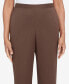 Women's Wine Country Side Seam Pocket Medium Length Pant