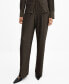 Women's Textured Wide leg Pants