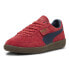 Puma Palermo Lace Up Mens Red Sneakers Casual Shoes 39646309