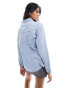 New Look denim shirt in light blue