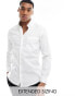 ASOS DESIGN smart slim oxford shirt in white