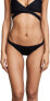 LSpace Women's 167021 Sensual Solids Monique Black Bikini Bottoms sz. Medium