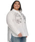 Plus Size City Scene Cotton Shirt, First@Macy’s