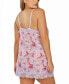 Plus Size 1Pc. Brushed Floral Chemise Nightgown