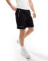 The Couture Club contrast panelled cargo short in black