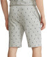 Men's Cotton Logo Pajama Shorts