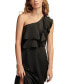 Women's Ruffled One-Shoulder Dress