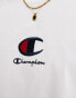 Champion Legacy unisex center logo t-shirt in white