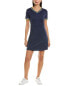 Callaway V-Neck Colorblocked Mini Dress Women's Blue Xs