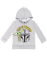 Boys STAR WARS The Mandalorian Fleece Pullover Hoodie and Pants Outfit Set to (12 Months - 18-20)