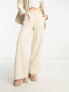 Object wide leg trouser co-ord in sandshell