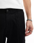 Calvin Klein Jeans linen trousers in black