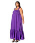 Plus Size Angelika Ruffled Hem Maxi Dress