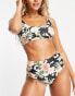 Rip Curl Sol Seeker Mirage high waist bikini bottom in tropical print