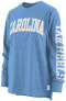 Women's Carolina Blue North Carolina Tar Heels Two-Hit Canyon Long Sleeve T-Shirt