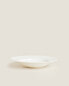 Bone china pasta plate