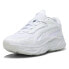 Puma Exotek Nitro Base Lace Up Mens White Sneakers Casual Shoes 39493319