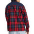 Puma Pl Statement Flanel Over Button Up Shirt Mens Blue, Red Casual Tops 6263640