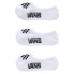 VANS Classic Canoodle no show socks 3 pairs