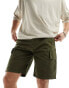 Barbour essential ripstop cargo shorts in green