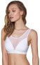 Sporttop mit transparentem Einsatz PS002 white - Passion XL (48)